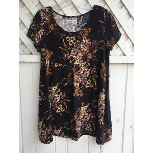 Babydoll floral print dress